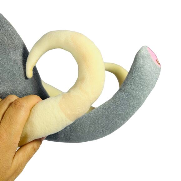 New! Vintage Kicks Kamar Mogul Jr yarn hair plush mammoth elephant - Picture 9 of 16